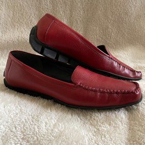 BCBG MaxAzria leather loafers, size 5.5